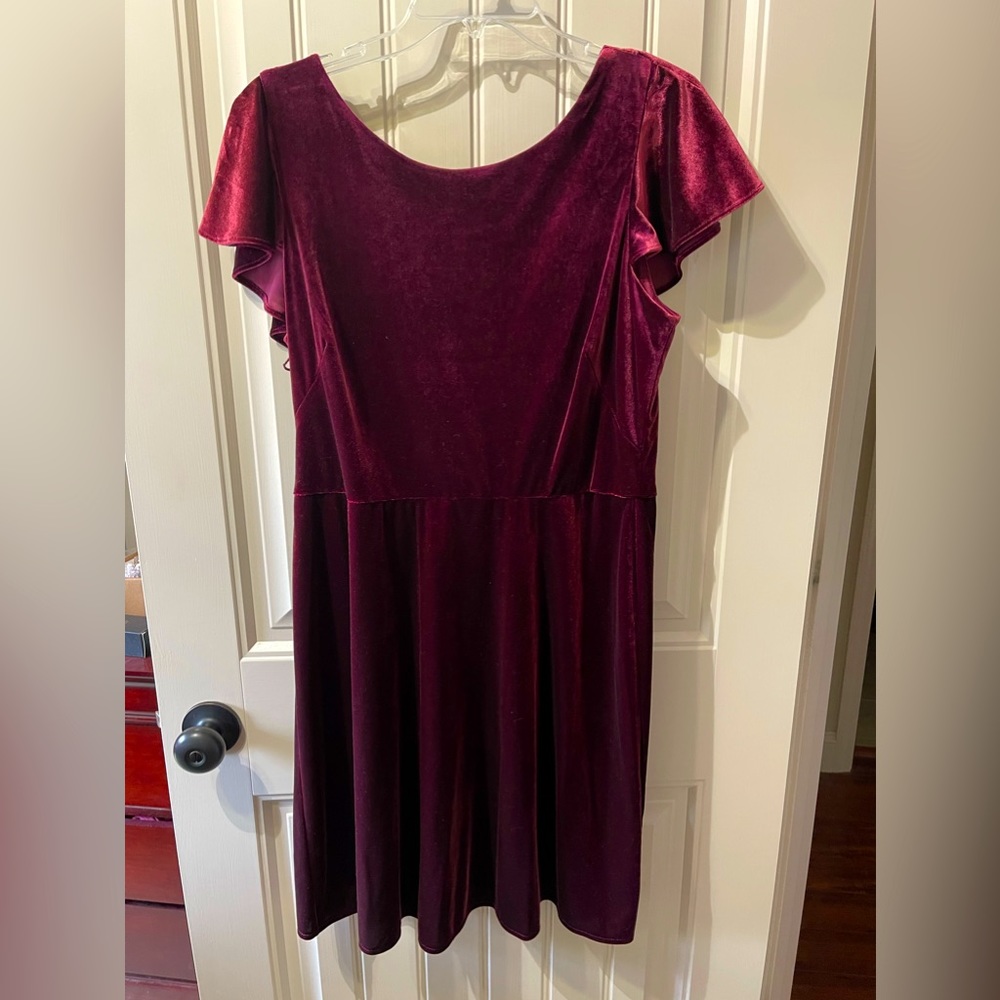 London Times Velvet Mini